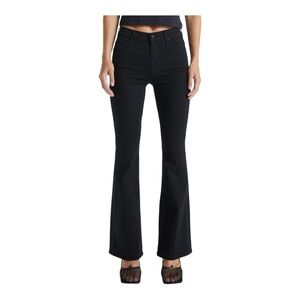 Mother Black The Weekender Flared Jeans in Not Guilty NWT